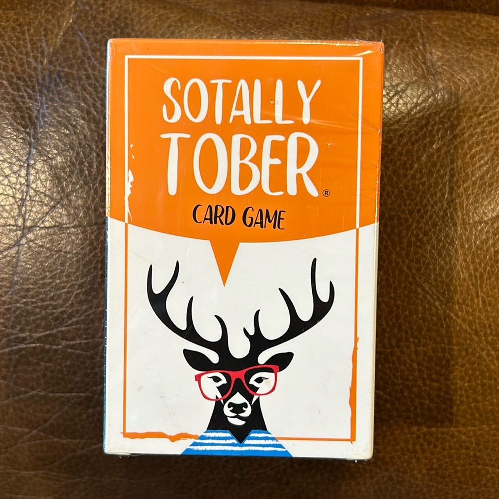 NWT Sotally Tober Card Game